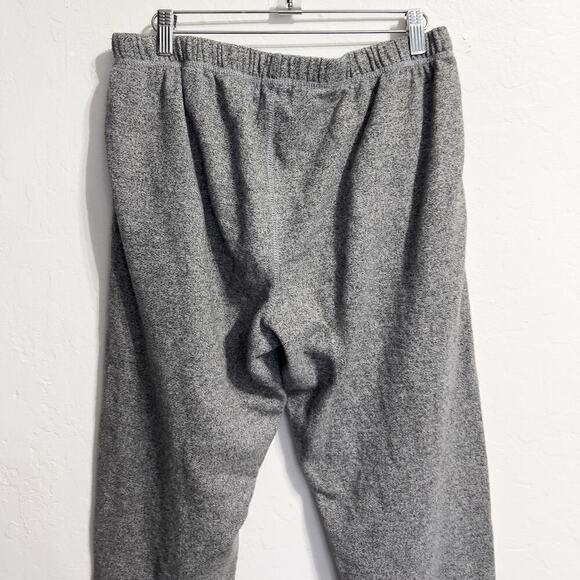 Roots Canada Sweatpants Men Medium Grey Drawstring Jogger Lounge Sweats - Picture 6 of 8